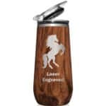 Custom BruMate 12 oz Champagne Flute