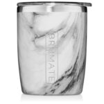 Custom BruMate 12oz Rocks Tumbler Glitter and Print Colors - 1