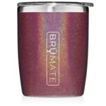 Custom BruMate 12oz Rocks Tumbler Glitter and Print Colors - 4