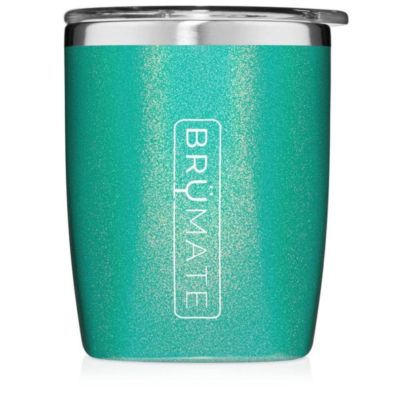 Custom BruMate 12oz Rocks Tumbler Glitter and Print Colors - 5