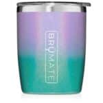 Custom BruMate 12oz Rocks Tumbler Glitter and Print Colors - 6