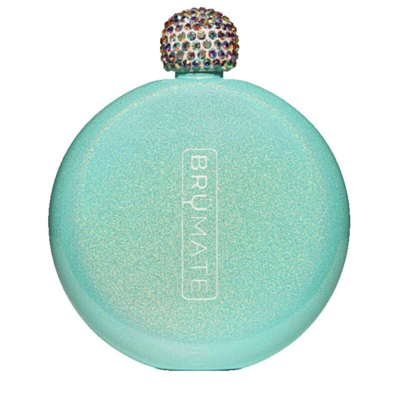 Custom BruMate 5oz Glitter Flask - 1