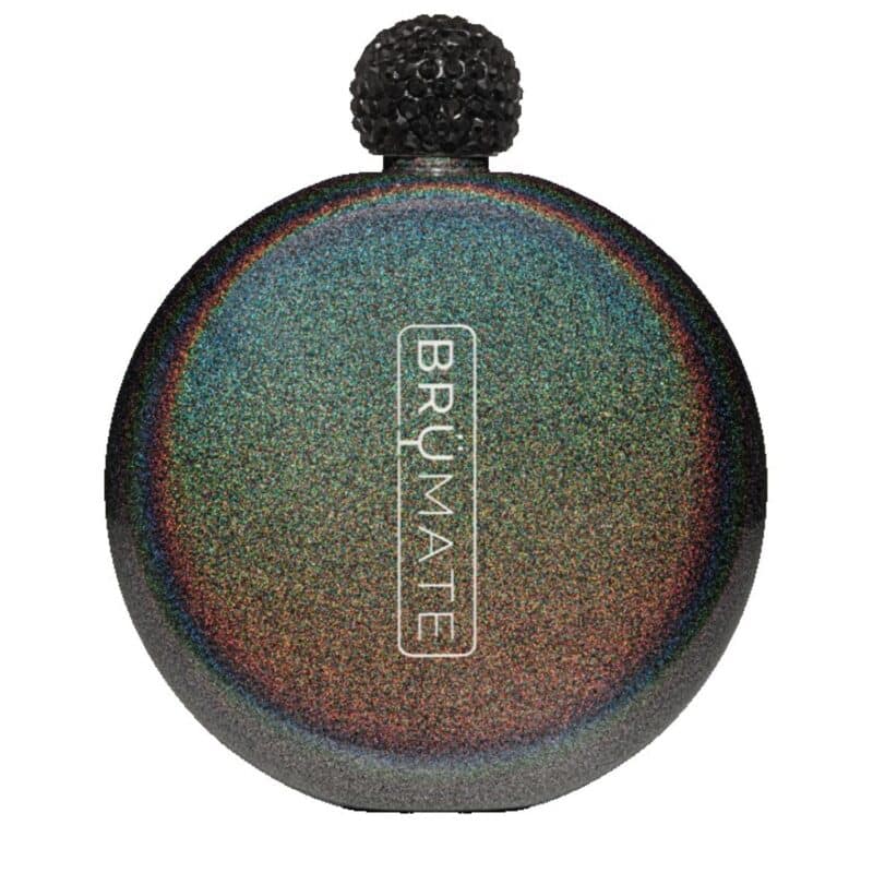 Custom BruMate 5oz Glitter Flask - 3