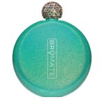 Custom BruMate 5oz Glitter Flask - 6
