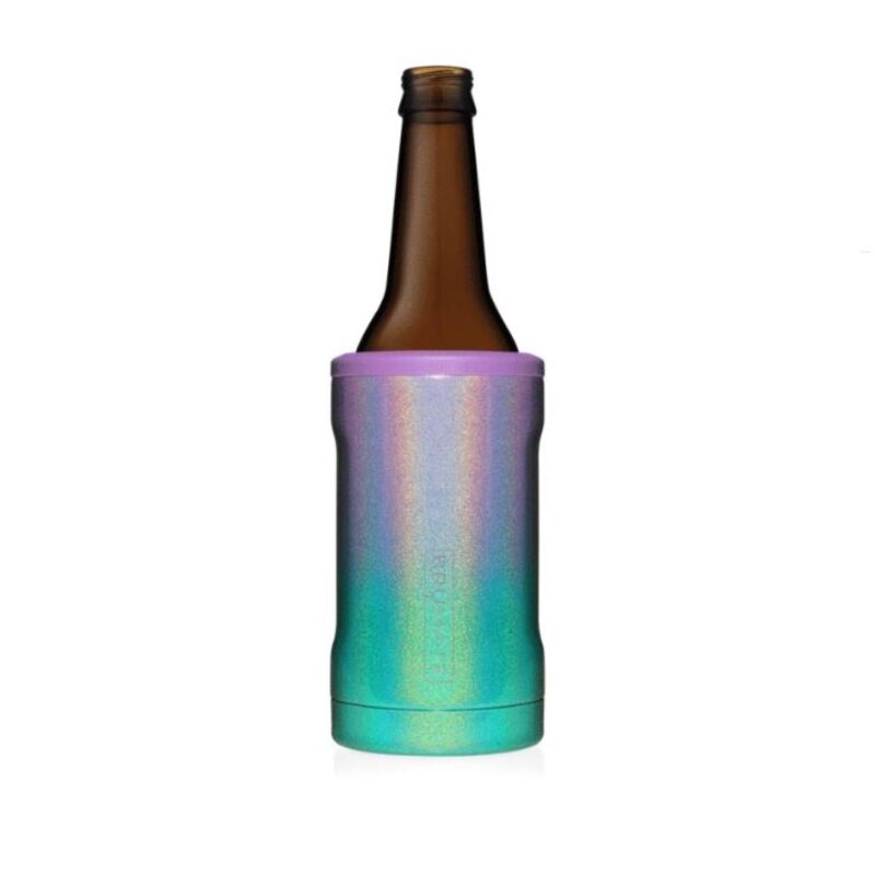 Custom BruMate Hopsulator 12 Oz. Bottle Holder Glitter and Print Colors - 1