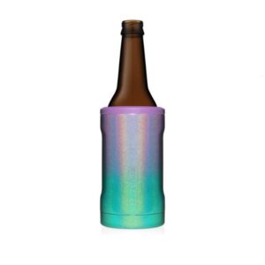 Custom BruMate Hopsulator 12 Oz. Bottle Holder Glitter and Print Colors