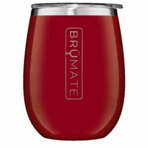 Custom BruMate Stemless Uncork'd 14oz Wine Glass