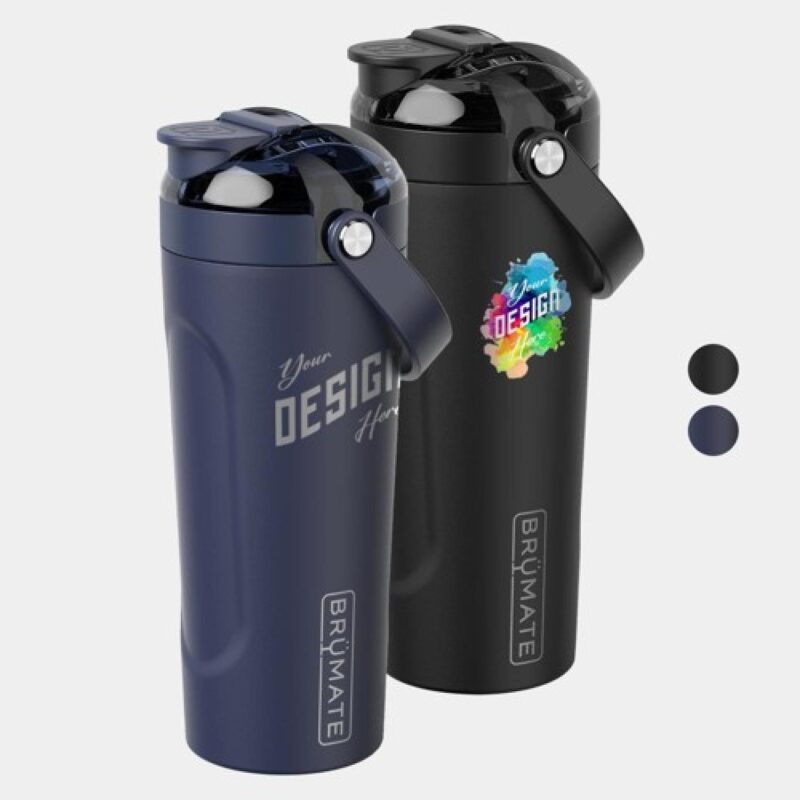 Custom 25 oz BruMate® Stainless Steel Insulated Protein Shaker Bottle