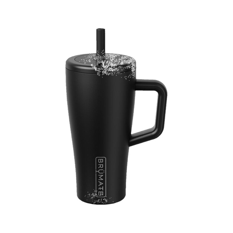 BruMate-Era-20oz-Straw-Tumbler-Matte-Black-DWER20MBK Custom BruMate Era 20oz Straw Tumbler - Matte Black