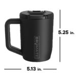 Custom Brumate 15 oz Muv Coffee Mug with Lid - 7