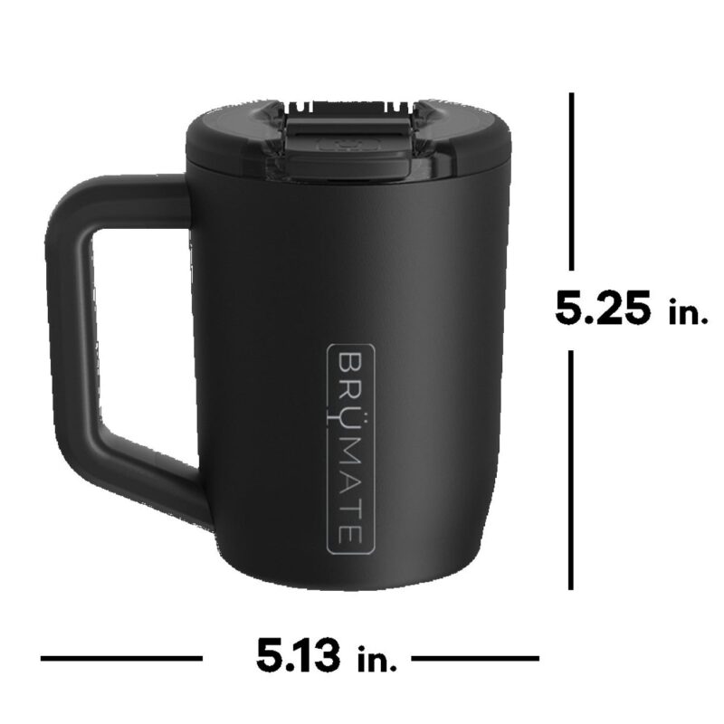 Custom Brumate 15 oz Muv Coffee Mug with Lid - 7