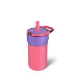 Custom 12 oz BruMate® Stainless Steel Insulated Leap Kids Water Bottle - 2