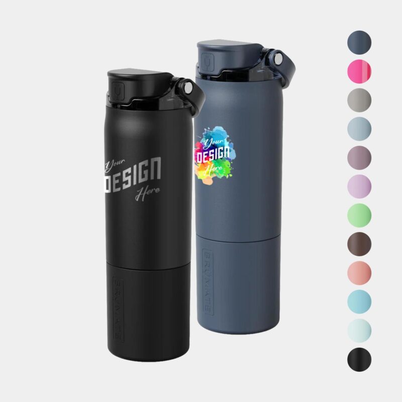 Custom 25 oz BruMate® Stainless Steel Insulated Rise MagFlip™ Water Bottle