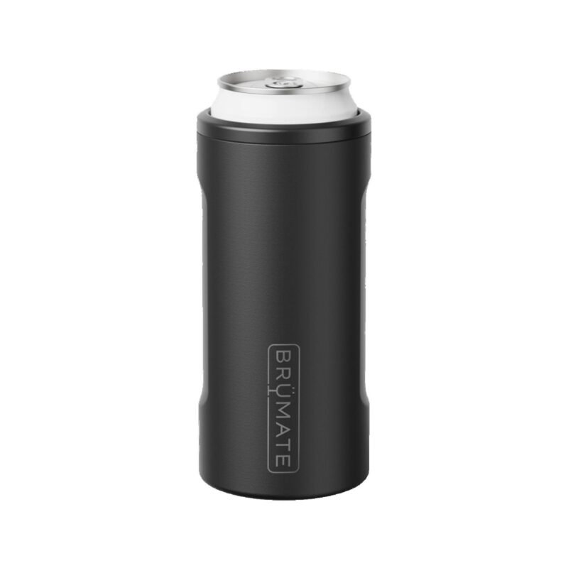 Custom BruMate Hopsulator Slim Can Cooler - Matte Black