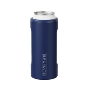 Custom BruMate Hopsulator Slim Can Cooler - Matte Navy