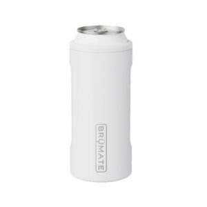 Custom BruMate Hopsulator Slim Can Cooler - Matte White