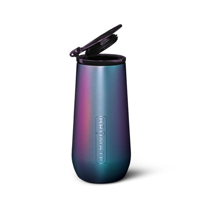 Custom Brumate 12 oz. Champagne Flute with Lid - 2