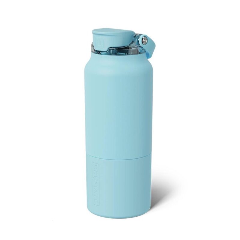 Custom Brumate Rise 35oz Water Bottle with Covered Silicone Straw - 5