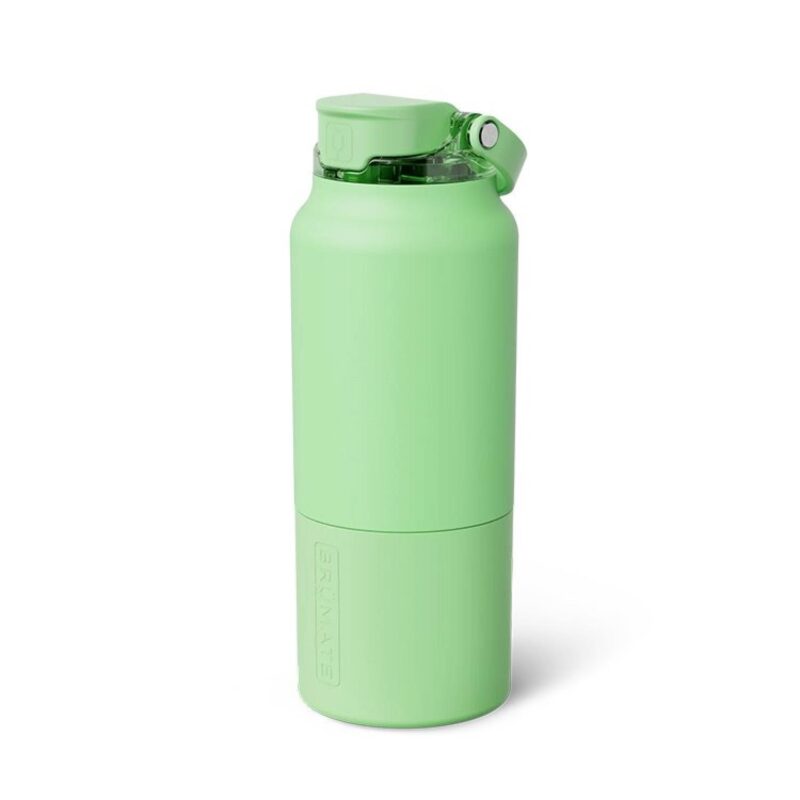 Custom Brumate Rise 35oz Water Bottle with Covered Silicone Straw
